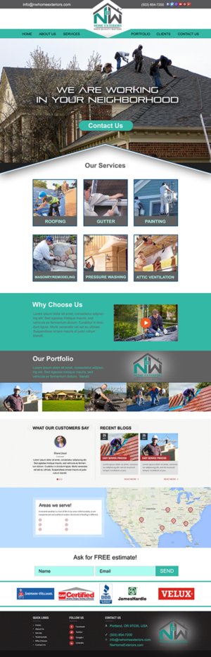 Wordpress Design by noelopan1955