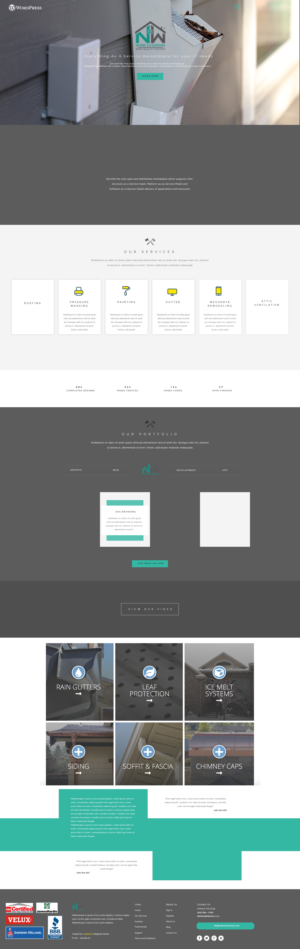Wordpress Design by Ferinaab