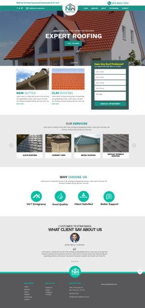 Wordpress Design by dheeru46