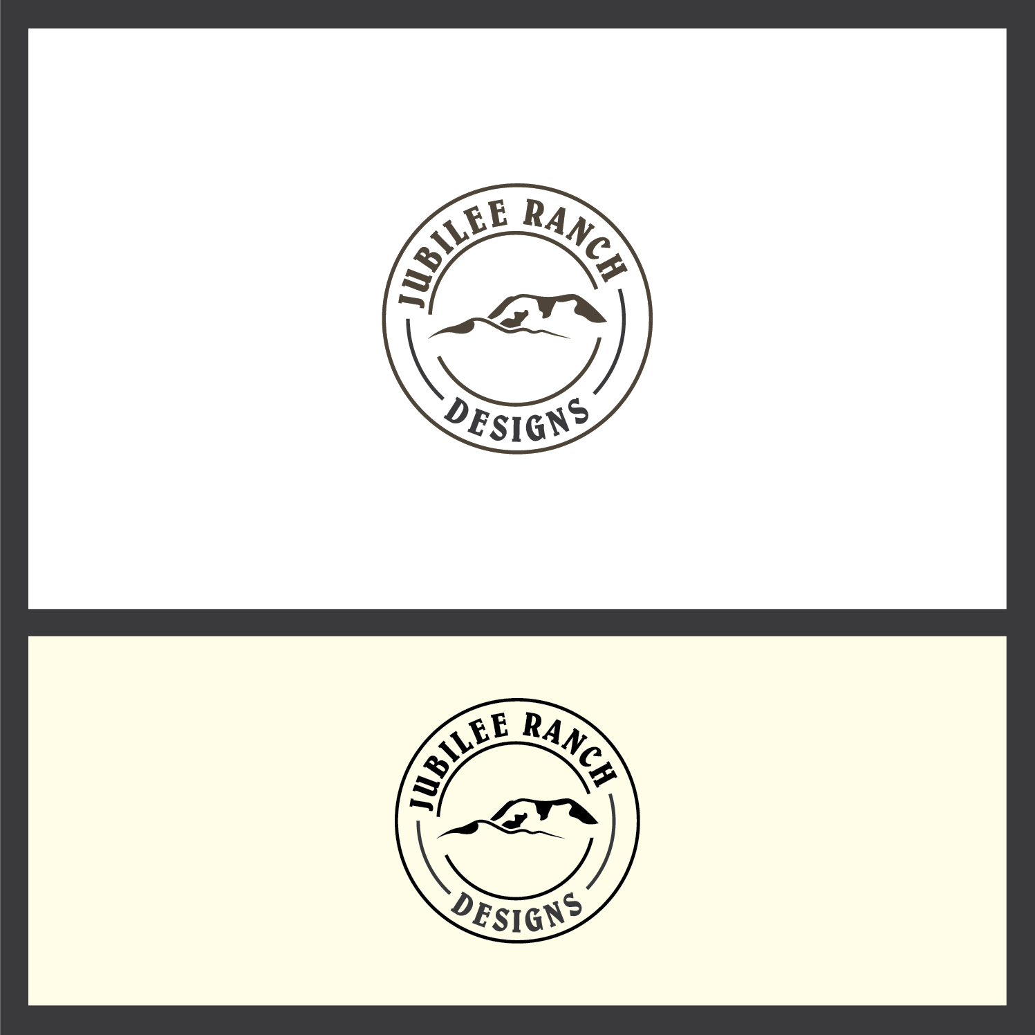 Logo Design by Deziners Zone for Jubilee Ranch Designs  | Design #20036774