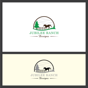 Logo Design by Deziners Zone for Jubilee Ranch Designs  | Design: #20036776
