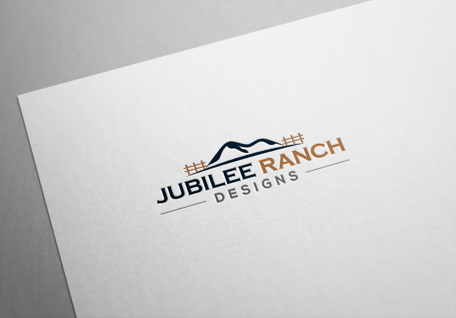 Logo Design by Deziners Zone for Jubilee Ranch Designs  | Design #20036778