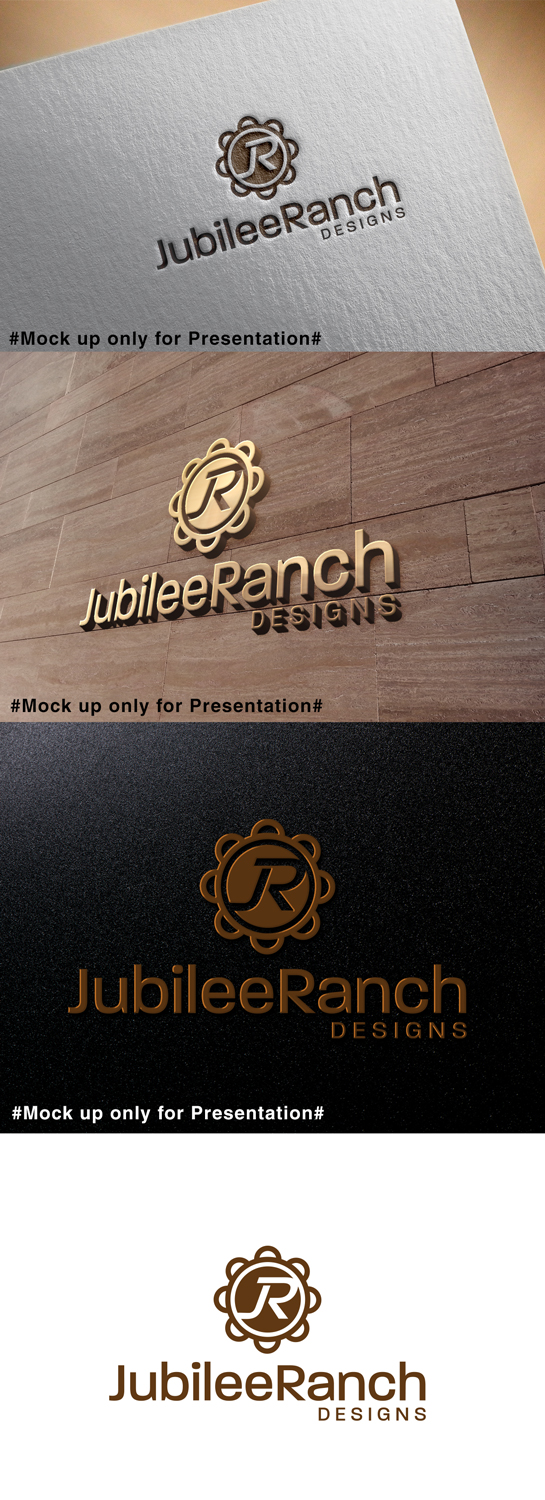Logo Design by designmind78 for Jubilee Ranch Designs  | Design #20037515
