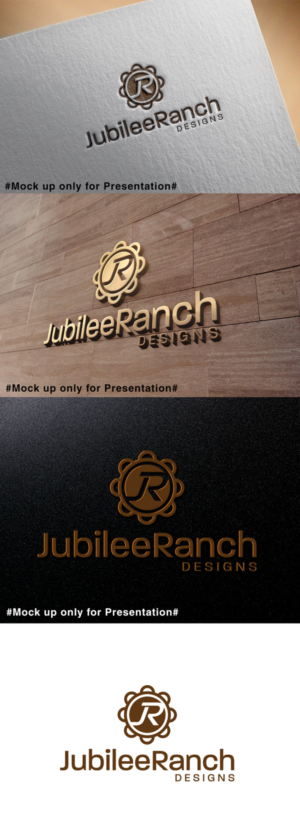 Logo Design by designmind78 for Jubilee Ranch Designs  | Design: #20037515