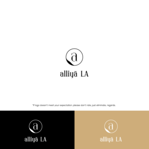 Logo Design by NirmalCreation for Alliyä LA | Design: #20036170