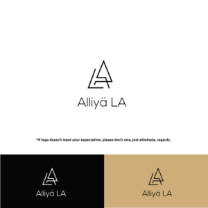 Logo Design by NirmalCreation for Alliyä LA | Design: #20056847