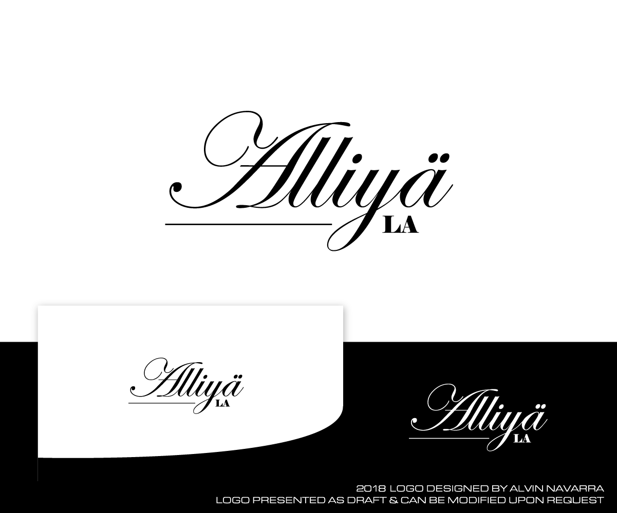 Logo Design by alvinnavarra for Alliyä LA | Design #20045592