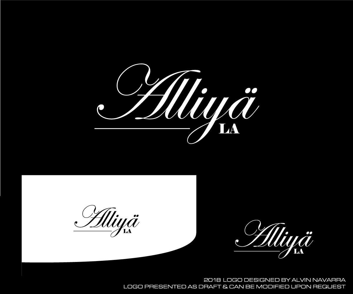 Logo Design by alvinnavarra for Alliyä LA | Design #20045593