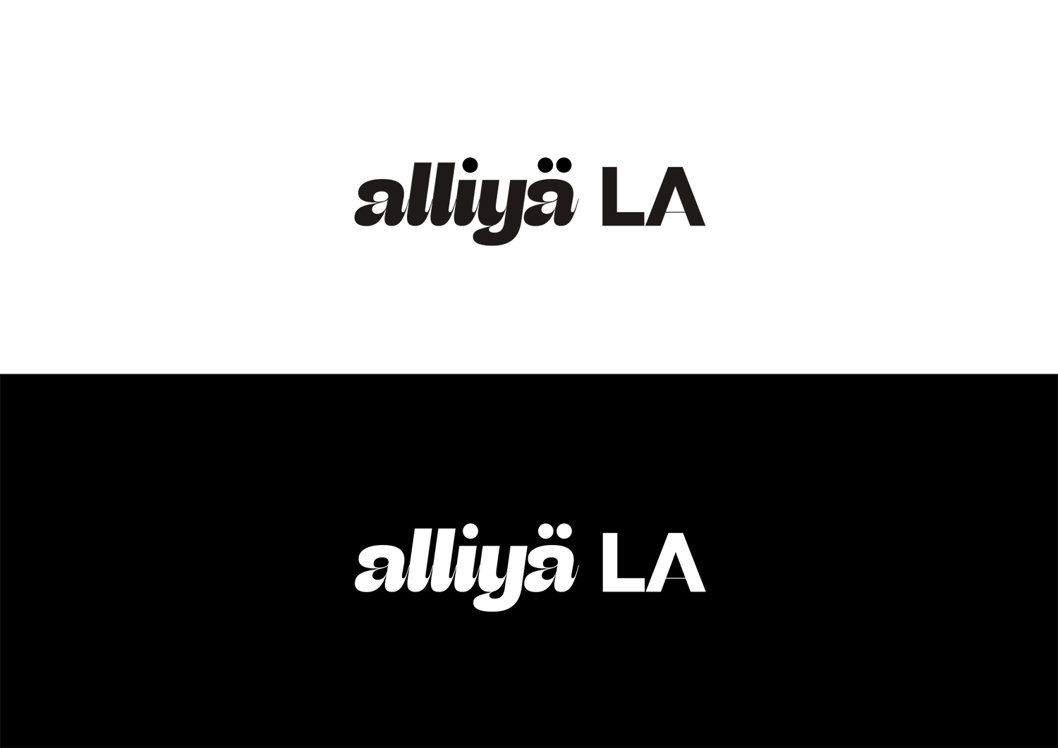 Logo Design by yoshi-wieuw for Alliyä LA | Design #20045753