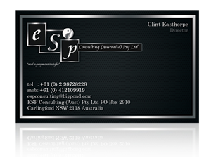 Business Card Design by Hardcore Design for this project | Design: #2923438