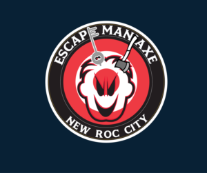 Escape ManiAXE at New Roc City | Logo Design by The Seventh Key Magic