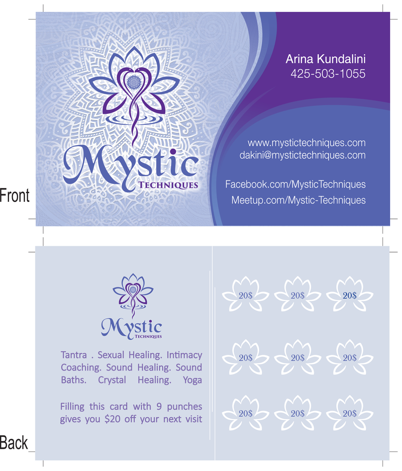 Business Card Design by Niloufar for this project | Design #20090791