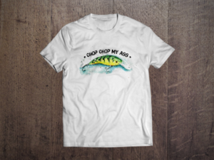 Artistic Rendition of an Exotic Fishing Lure | Diseño de Camiseta por Pinky 