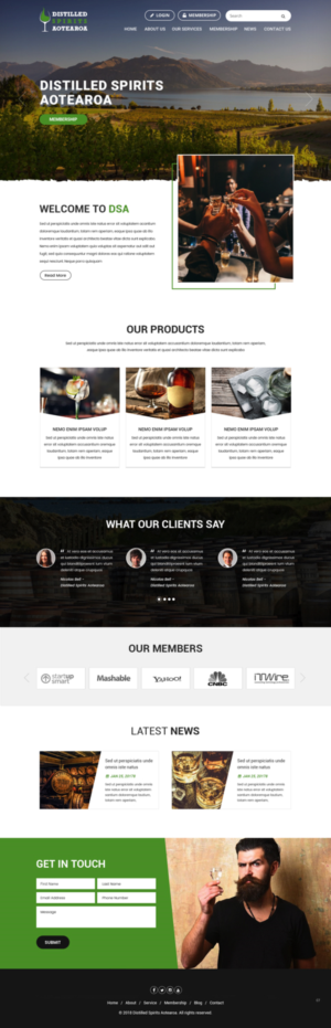 Landing Page Design by pb for Silenus Development Ltd | Design: #20074406