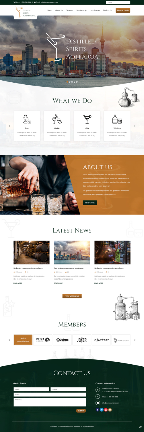 Landing Page Design by pb for Silenus Development Ltd | Design #20074407