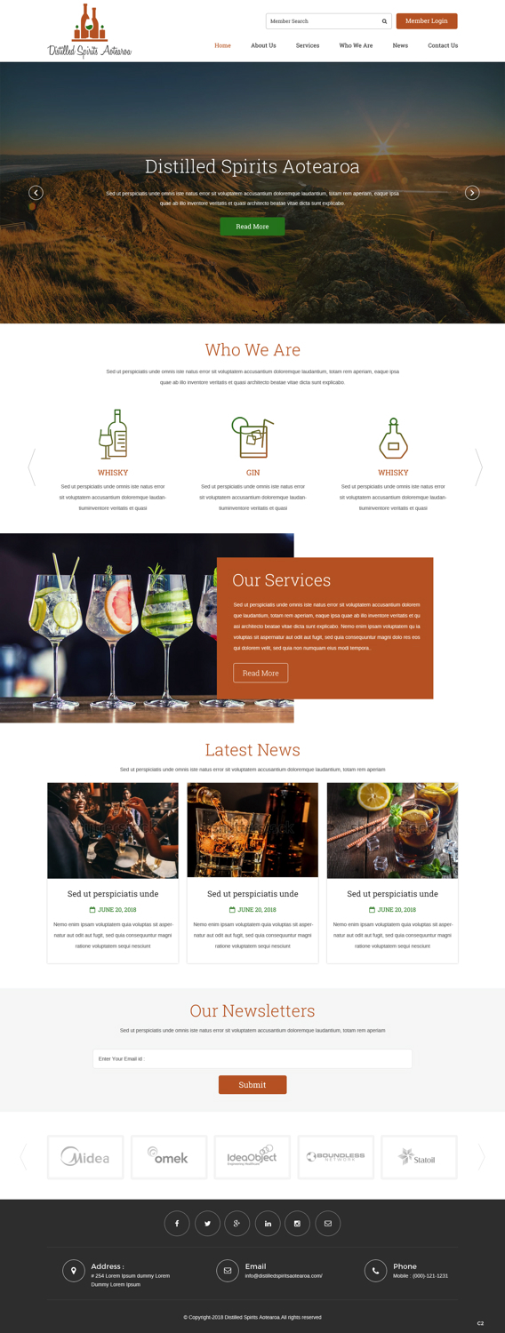 Landing Page Design by pb for Silenus Development Ltd | Design #20083342