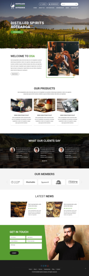 Landing Page Design by pb for Silenus Development Ltd | Design: #20230372