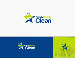 Ready Steady Clean | Logo Design by CKS d e s i g n