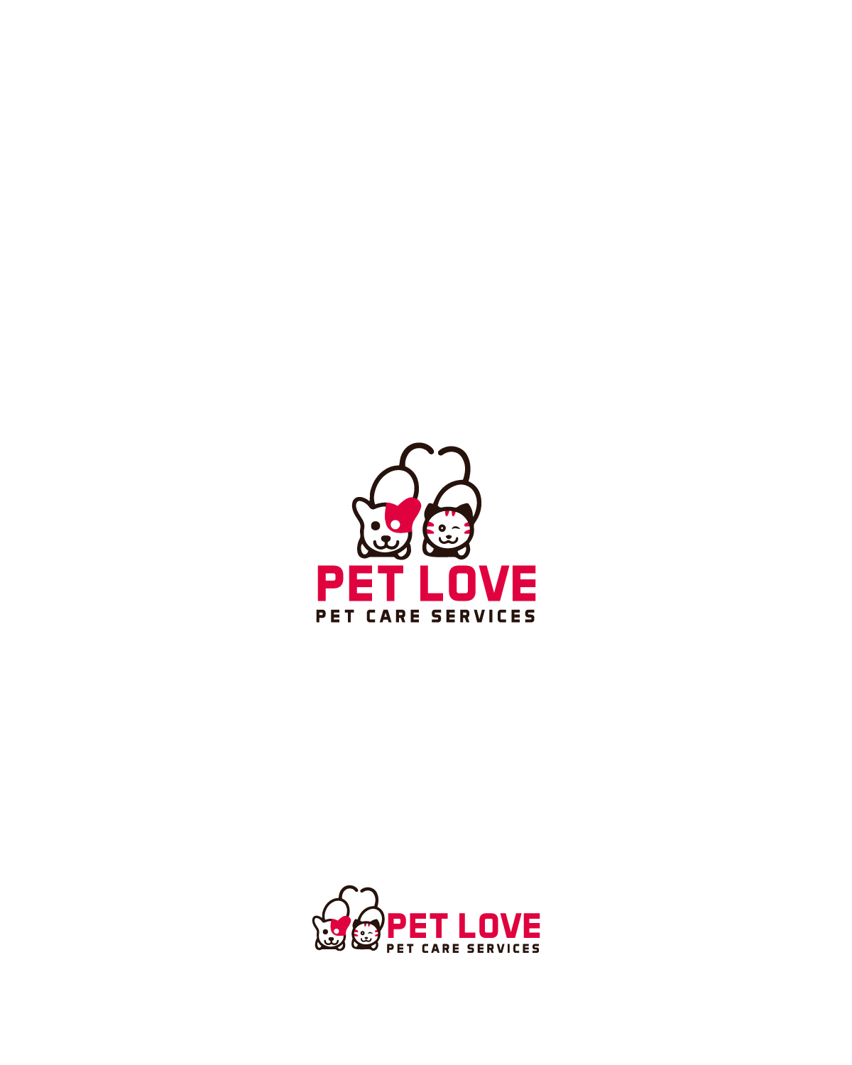 Logo Design by mikehassi for Pet Love Pet Care Services | Design #20042532