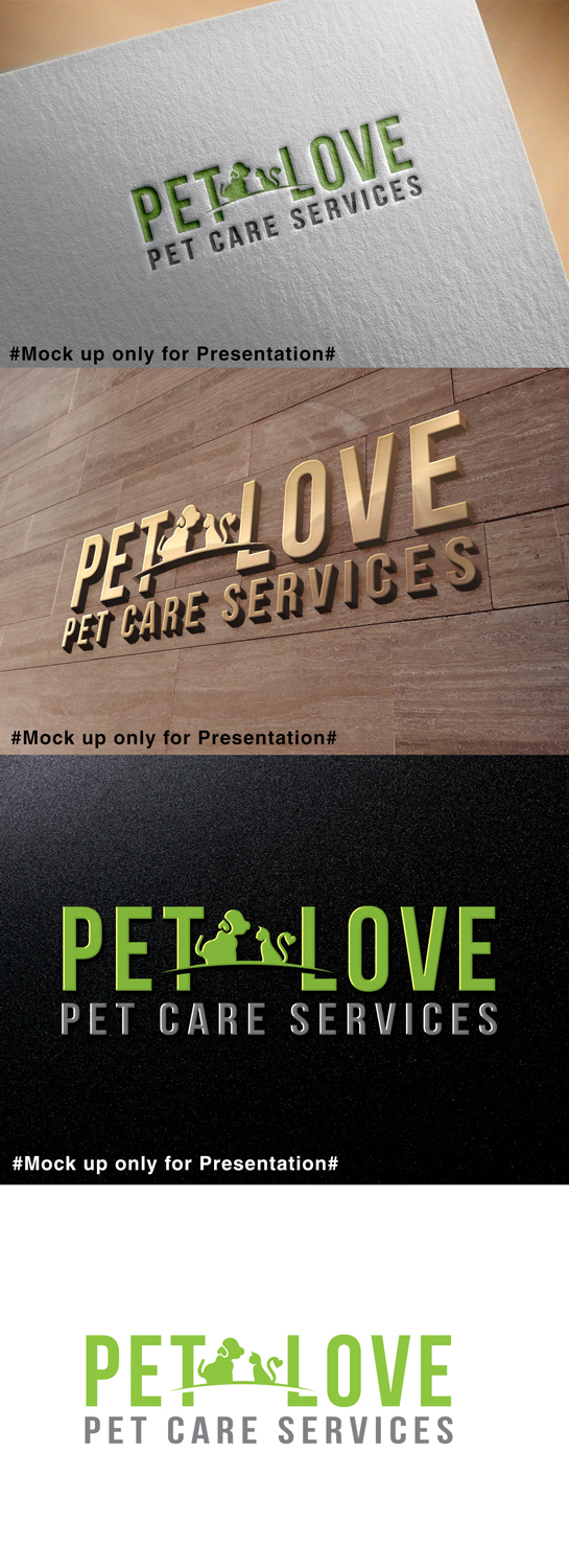 Diseño de Logo por designmind78 para Pet Love Pet Care Services | Diseño #20038187