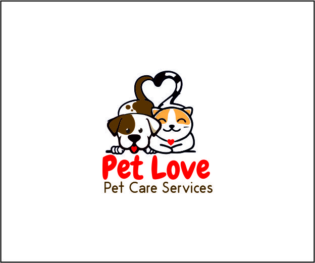 Logo-Design von DEDIU 2 für Pet Love Pet Care Services | Design #20041841