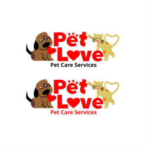 Logo-Design von Cako 3 für Pet Love Pet Care Services | Design: #20050222