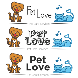 Logo-Design von egr__ für Pet Love Pet Care Services | Design: #20050696