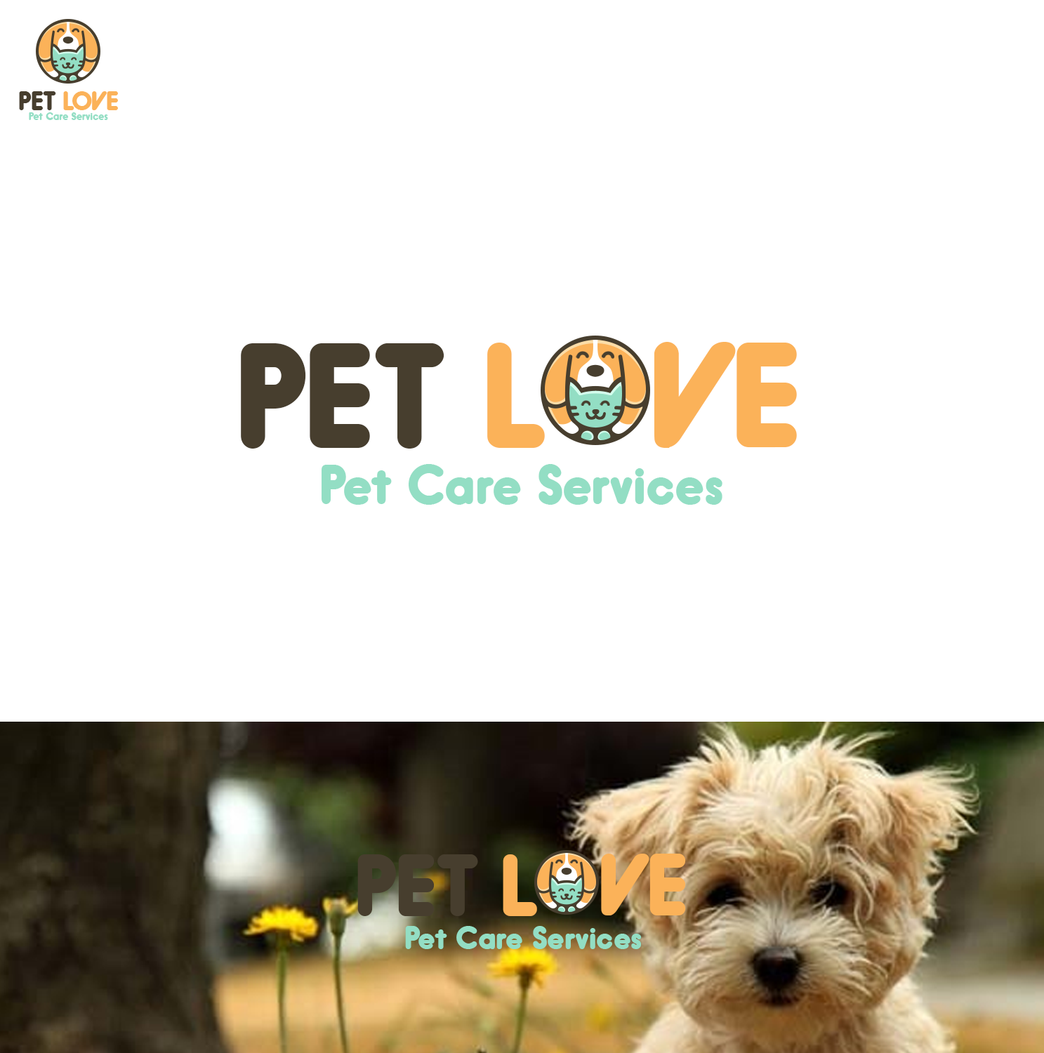 Diseño de Logo por WAGUM Studio para Pet Love Pet Care Services | Diseño #20055165