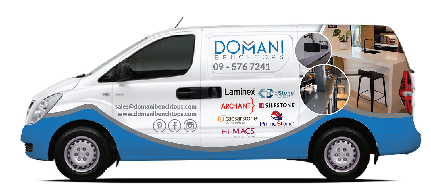 Car Wrap Design by Deziners Zone for Domani Benchtops | Design #20039106