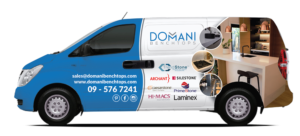 Car Wrap Design by Deziners Zone for Domani Benchtops | Design: #20039107