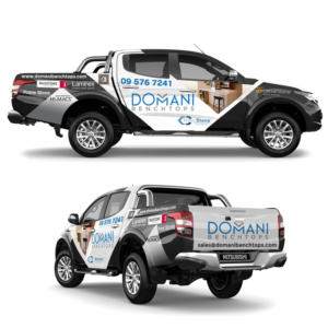 Car Wrap-Design von Zainny Azuar für Domani Benchtops | Design #20044485