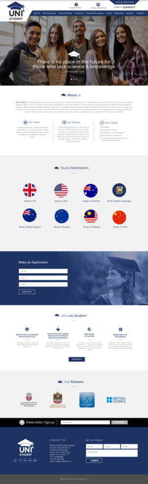 Web Design by chandrayaan.creative for this project | Design #20082554