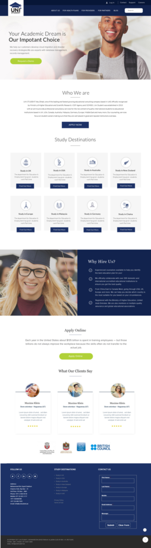 Web Design by **INCREDIBLEDESIGNERS** for this project | Design: #20103125