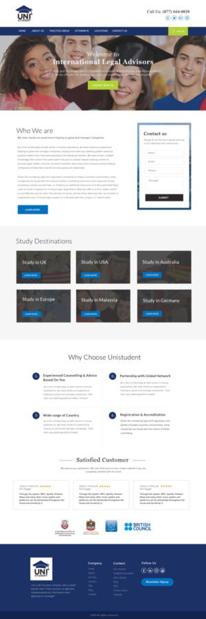 Web Design by **INCREDIBLEDESIGNERS** for this project | Design: #20103128
