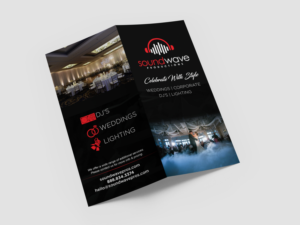 DJ company new brochure of services offered | Grafik-Design von Sergio Coelho