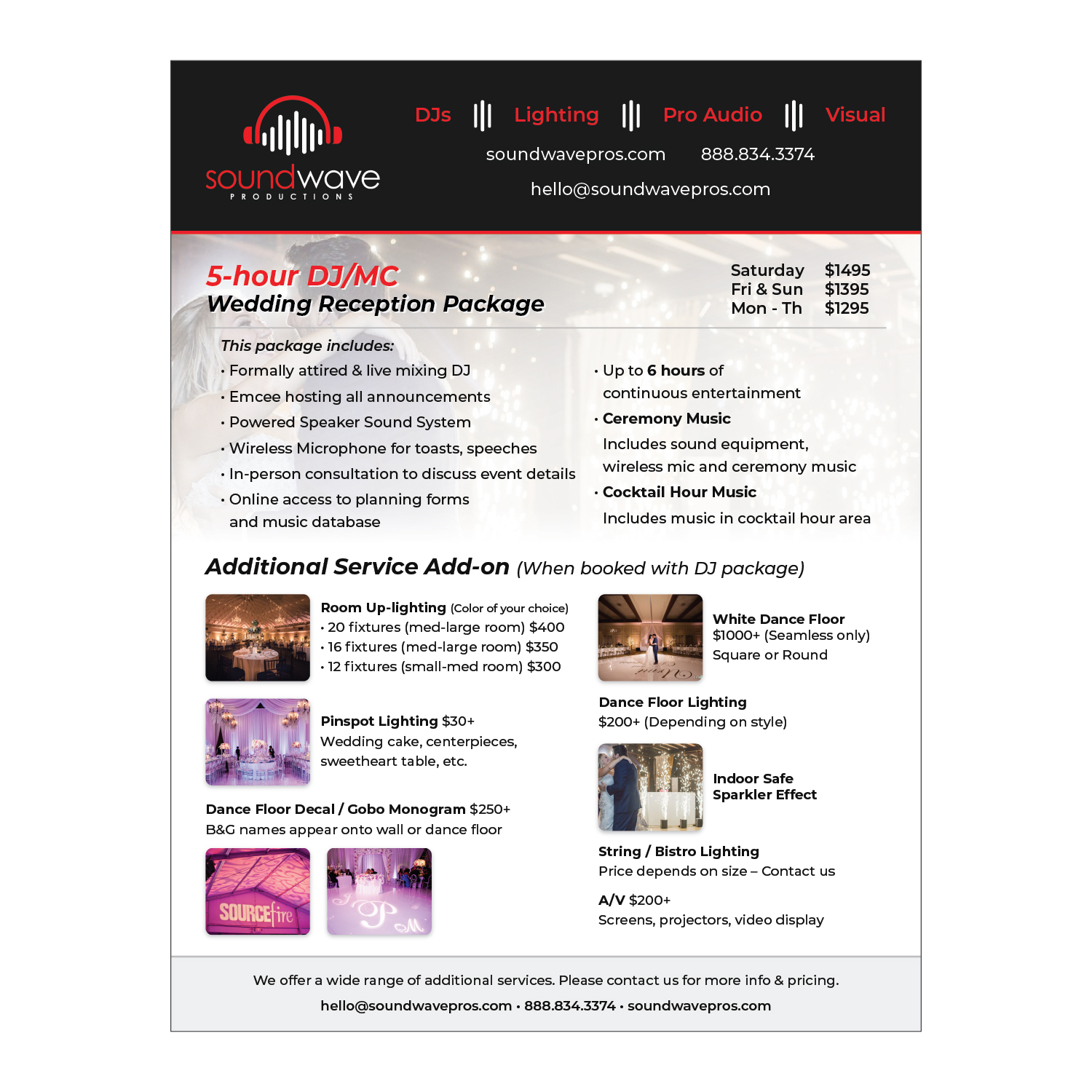 modern professional entertainment graphic design for a company by dj company names