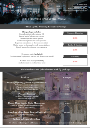 Design Graphique par HatchCI pour SoundWave Productions Inc. | Design #20074162