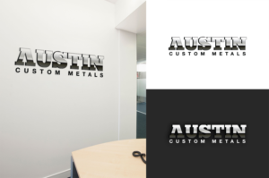 Austin Custom Metals | Logo Design by Grafactory