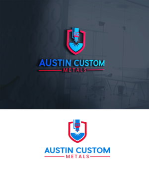 Austin Custom Metals | Logo Design by Aqeel Momin
