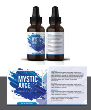 Label Design by Deziners Zone for Mystic Juice | Design: #20047890