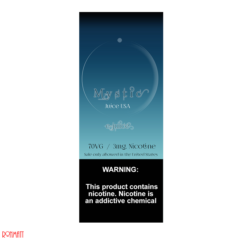 Label Design by rmdsgn for Mystic Juice | Design #20150106