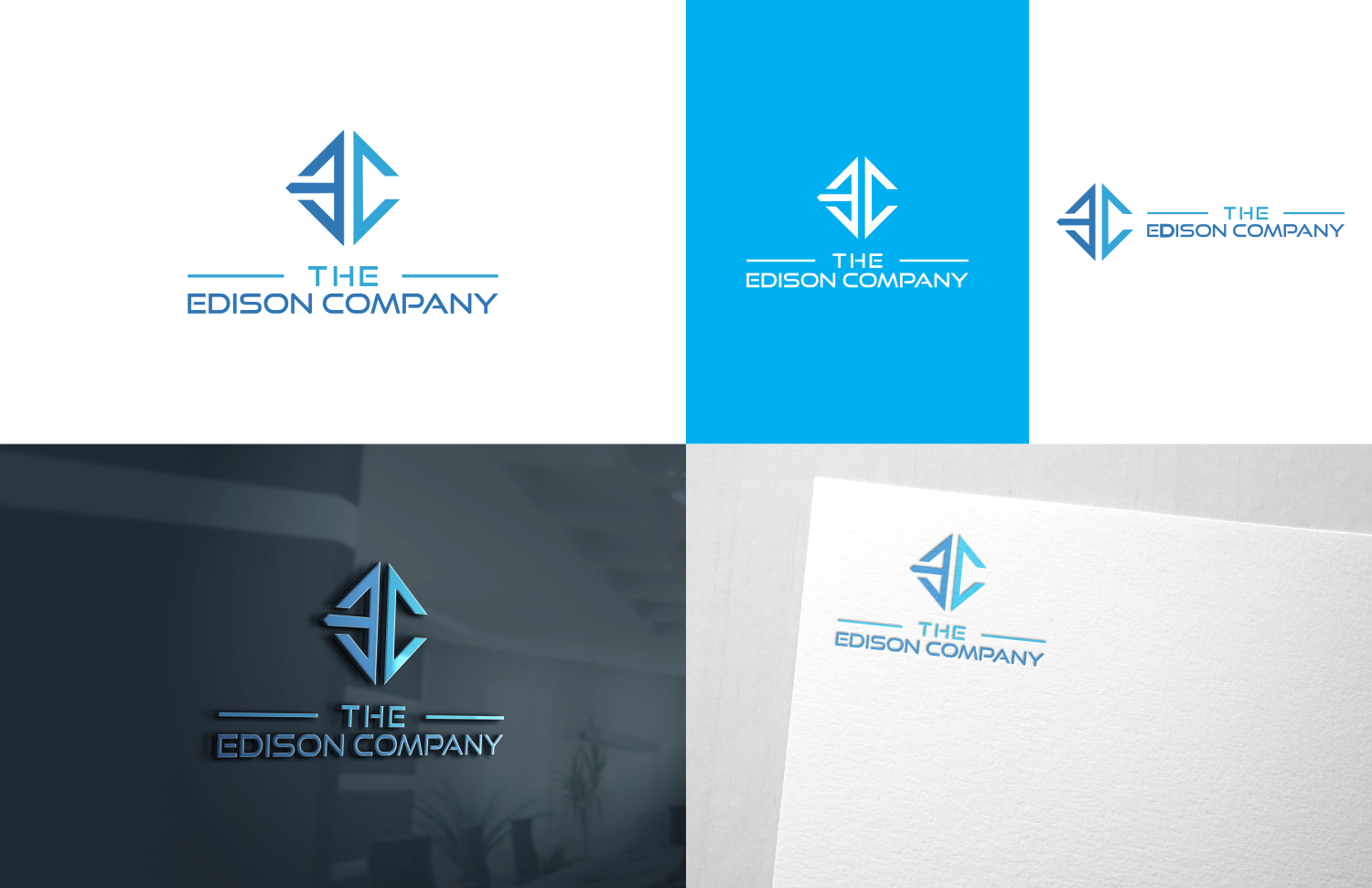 Logo Design by fatiyadesign for The Edison Company | Design #20044374