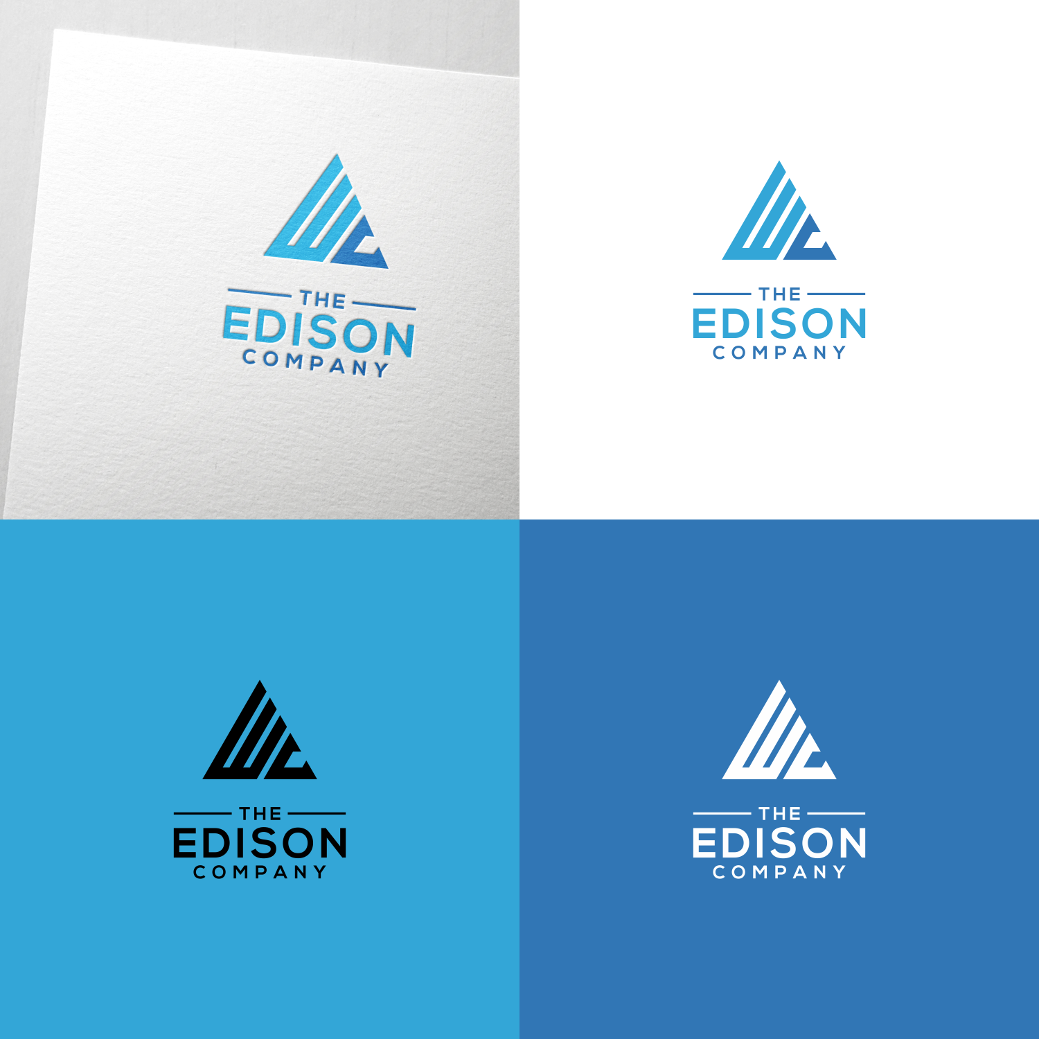 Logo Design by art0_MORO for The Edison Company | Design #20072153