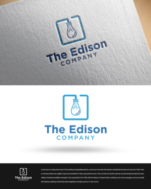 Logo-Design von zingodesigns258 für The Edison Company | Design: #20061793