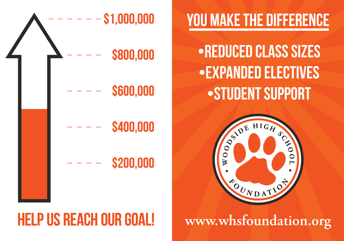 Graphic Design by ACK Design for Woodside High School Foundation | Design #20114083