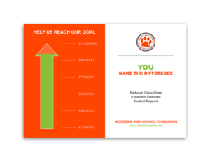 Graphic Design by Dacope for Woodside High School Foundation | Design: #20063922