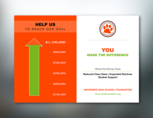 Graphic Design by Dacope for Woodside High School Foundation | Design #20064222