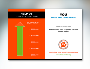 Graphic Design by Dacope for Woodside High School Foundation | Design: #20064276