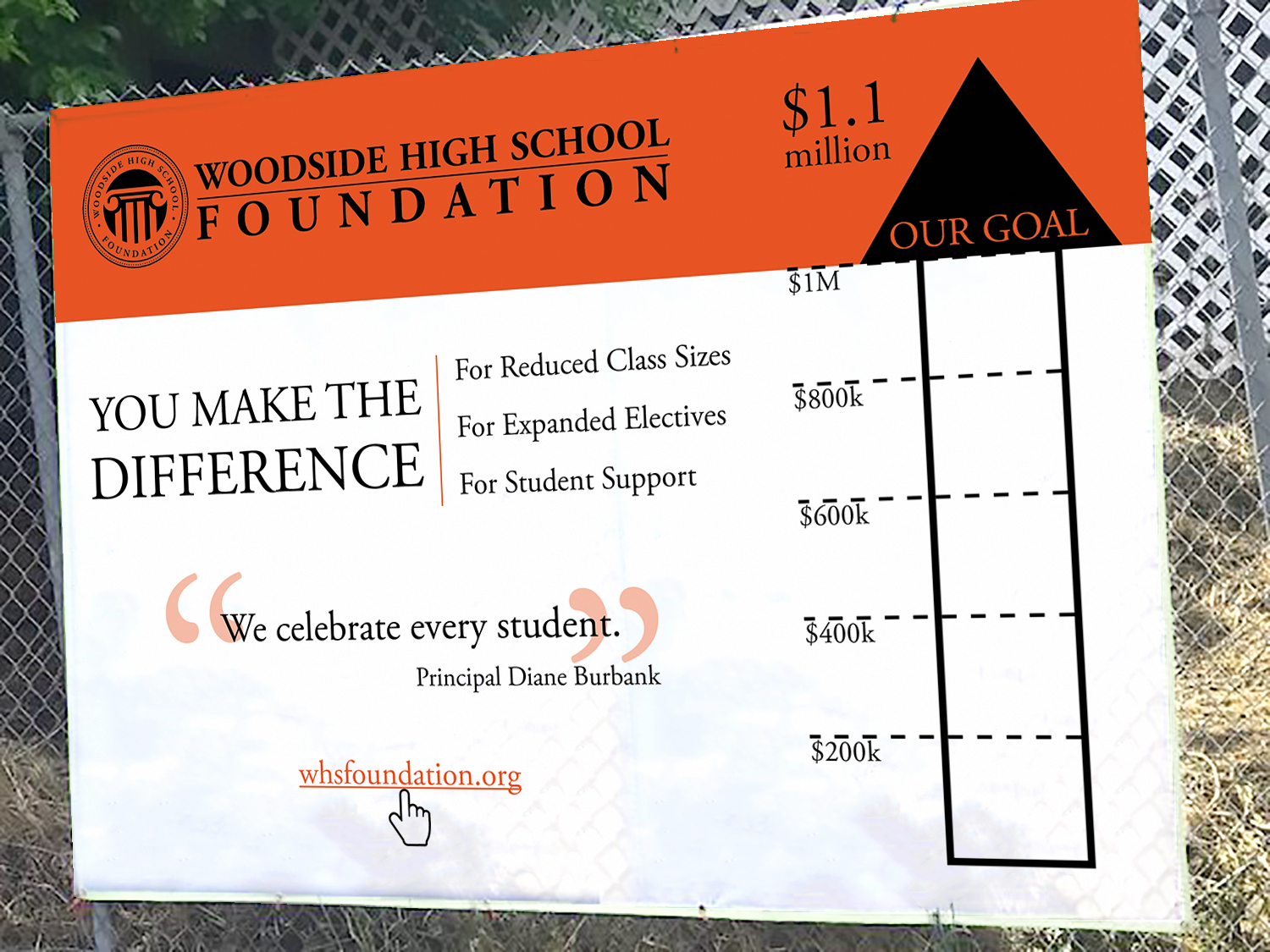 Graphic Design by alex.ardelean for Woodside High School Foundation | Design #20044677