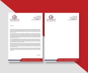 Letterhead Design by JK18 for US Construction Zone, Inc.  | Design: #20044453